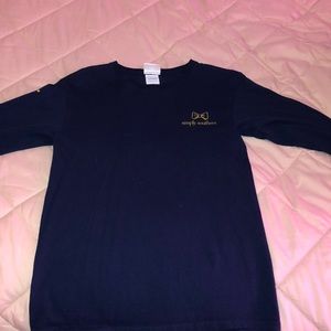 Simply southern navy long sleeve